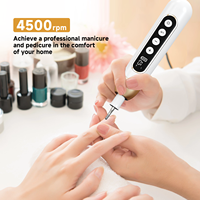 Lime à ongles électrique rechargeable portable, 10 vitesses, sans fil, perceuse à ongles, manucure, pédicure, usage domestique et professionnel, étiquette privée personnalisée