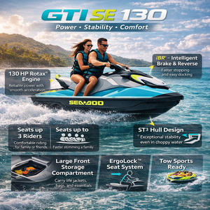BRP Sea-Doo 130hp GTI SE <span class=keywords><strong>130</strong></span> Bateau à moteur pour sports nautiques Marine 1630 ACE-<span class=keywords><strong>130</strong></span> - Product Image 2