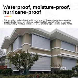 <span class=keywords><strong>Persiana</strong></span> Enrollable Eléctrica Residencial de Aluminio con Certificación CE, Aislamiento de Espuma de PU, Antirrobo, Resistente al Viento, con Sensor Fotoeléctrico de Seguridad para Viviendas - Product Image 4