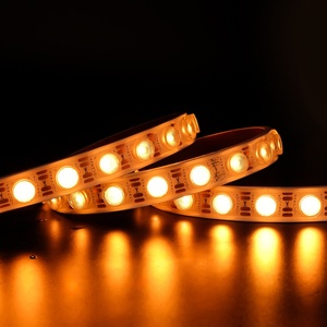 Luz de Pared RGB, Luz Lineal Flexible de 20 mm, DC24V, IP65, Impermeable, Tira de Luz LED de Neón RGB de un Solo Color - Product Image 2