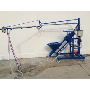 GRC sợi thủy tinh xi măng phun máy FRP Composite lưu động sợi thủy tinh Chopper Chop nhựa phun hệ thống máy - Product Image 2