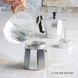 Cà Phê Phụ Kiện 6 Cup 300Ml Nhôm <span class=keywords><strong>Espresso</strong></span> Stovetop Ý Cà Phê <span class=keywords><strong>Maker</strong></span> Moka Thể Hiện Cổ Điển <span class=keywords><strong>Cafe</strong></span> <span class=keywords><strong>Maker</strong></span> - Product Image 3