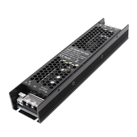 Sakelar lampu Cob & Strip LED penggunaan industri 12V 24V, catu daya 100W-400W AC-DC CE/FCC/ROHS untuk garansi 3 tahun
