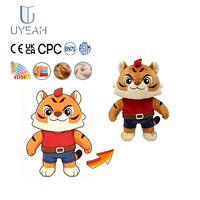 UYEAH CE OEM/ODM – Nouveaux jouets en peluche personnalisés avec logo, peluches de chat et tigre douces, cadeaux pour enfants
