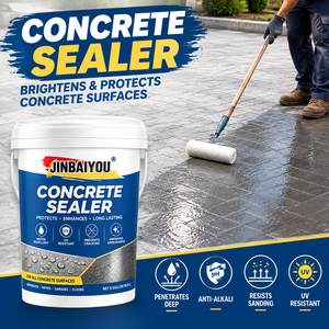 Scellant pour béton résistant à l'usure, revêtement en spray imperméable, protection extérieure longue durée, résistant aux taches, facile à nettoyer, éclaircit - Product Image 1