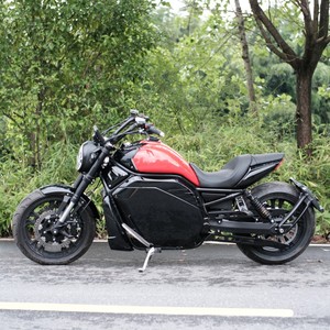 <span class=keywords><strong>Moto</strong></span> de croisière électrique Touring adulte de haute qualité 15000W Vitesse maximale 160 km/h, accélération à 100 km/h en 2.84 secondes - Product Image 5