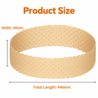 Bande de maintien en silicone pour perruques à dentelle, réglable, transparente, élastique, antidérapante, sans couture, fixation solide, logo personnalisé pour femmes