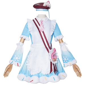 Costume d'anime pour femmes à prix avantageux, robe lolita, robe de femme de chambre, costume de fête d'Halloween pour femmes, jeu de rôle - Product Image 3