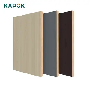 Accepteren Custom Hoge Vocht Slip Waterdichte Groene Kleur Mdf 1220X2440Mm 2Mm 16Mm 18Mm Melamine geconfronteerd Mdf Fabrikanten