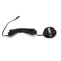 CB37 Mini 51x15mm LED veilleuse DC12V 1W à piles Design moderne pour l'éclairage de remplacement de meubles d'intérieur et d'armoires