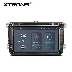 XTRONS Android 11 автомобильный dvd-плеер для Volkswagen jetta passat b6 polo tiguan, двойной din автомобильная стереосистема