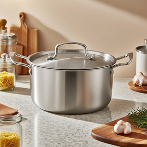 Bộ nồi chảo inox 10 món bán chạy năm <span class=keywords><strong>2025</strong></span>, dùng được với bếp từ - Product Image 4