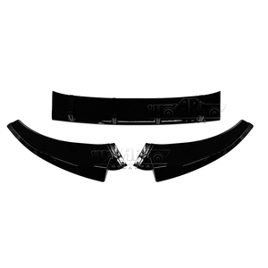 Haosheng sợi carbon nhìn front bumper Lip Splitter nhựa 3 bộ phận phía trước môi cho Volkswagen LAVIDA XR VW <span class=keywords><strong>virtus</strong></span> 2023 + - Product Image 4