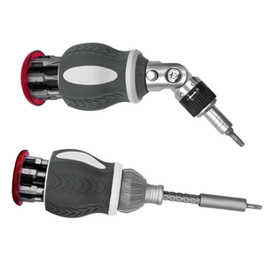 8 in 1 Portable Magneticratchet <b>Screwdriver</b> <b>Bit</b> Kit TPR Handle CRV Ratcheting <b>Set</b> MYJ-81 <b>Screwdriver</b> <b>Set</b> MYJ-81 MYJ-81 Screwdriv - Product Image 1