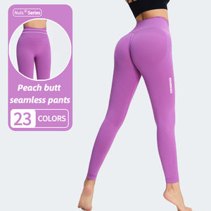 YISHENHON 2024 nouvelle forêt femmes doux Sport Leggings XL taille moyenne Scrunch bout à bout sans couture Gym Fitness Yoga pantalon - Product Image 1