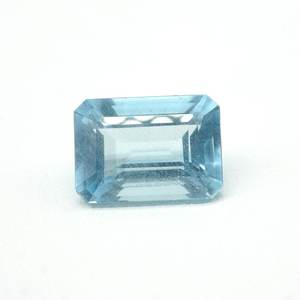 Aguamarina tamaño enorme Azul Aguamarina natural piedra preciosa 7.50Ct aguamarina suelta facetada joyería hacer colgante piedra preciosa - Product Image 3