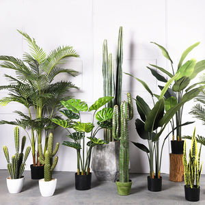 Hot Bán Phòng Khách Trang Trí Nội Thất Cây Cọ Giả Nhà Máy Lòng Bàn Tay Nhựa Cycas Cây Cảnh Cho Nhà Trong Nhà Hoặc Văn Phòng Trang Trí Nội Thất. - Product Image 4