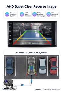 Autoradio Android 15 2DIN 7 pouces SL32 avec navigation, lecteur <span class=keywords><strong>DVD</strong></span>, Carplay et écran tactile capacitif pour Toyota Corolla - Product Image 5