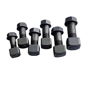 Piezas de Motor para Maquinaria 5Q-3253, Perno y Tuerca de Cadena de Oruga para Excavadora y Bulldozer D6M, Clase 12.9, 40 Cr, Alta Calidad, Fabricación en Fábrica - Product Image 2
