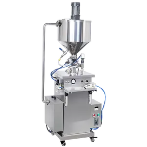 YHGZJ-máquina semiautomática de llenado de bálsamo labial, máquina de llenado de cera caliente