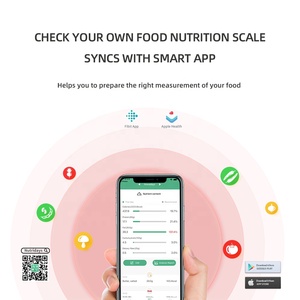 Báscula Digital para cocina, calculadora <span class=keywords><strong>de</strong></span> alimentos nutricionales para Cocina - Product Image 6