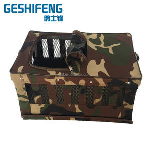 Cage de transport pliable en métal avec toile GSF G1250, cage modulaire pour pigeons voyageurs, cage de transport pour pigeons - Product Image 3