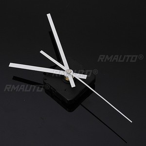 10 Pcs Quartz Clock Movement Mechanism Long Spindle White Hands Repair <b>DIY</b> <b>Kit</b> Silent 55 X 55 X 16 mm - Product Image 4