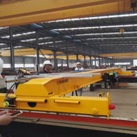 Nouvelle Grue à Pont Monopoutre Électrique Industrielle de Haute Qualité 1t-10t pour Entrepôt, Moteur Siemens, Portée Maximale 18m