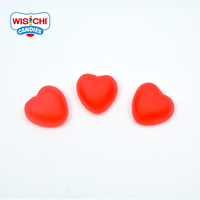 Gratis Monster Bulk Olie Gecoat Hart Vorm Gel Gummy Candy Fruitige Gummy Snoep Voor Kinderen