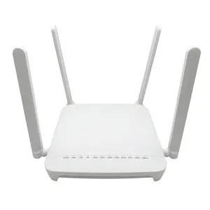 XPON ONT UMXK H3-5S 4GE+Tel+2.4G/5G WIFI AC1200Mbps Epon ZXIC Chipse Gpon Wifi Router FTTH Fiber Optic ONT