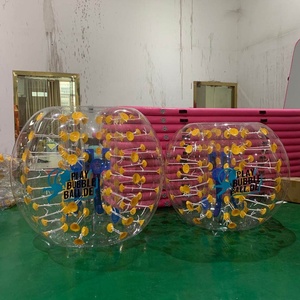 Pelota de parachoques de alta calidad de PVC y TPU, pelota de fútbol de burbuja de parachoques humano inflable en <span class=keywords><strong>alquiler</strong></span> - Product Image 5