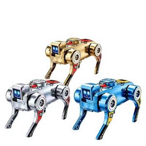 Perro Robot Transformable, Spinner de Dedo, Juguete Antiestrés, Juguete para Niños - Product Image 1