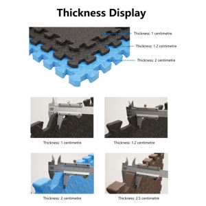 Hydefoam <span class=keywords><strong>Tapis</strong></span> de sol en <span class=keywords><strong>mousse</strong></span> EVA économique, formes de <span class=keywords><strong>puzzle</strong></span>, épais, à utiliser sous les piscines gonflables, <span class=keywords><strong>tapis</strong></span> de gym - Product Image 6