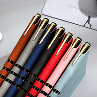 Carnet en cuir promotionnel, papeterie scolaire, cadeau personnalisé, journal A5 pour étudiant avec porte-stylo, couverture souple, logo personnalisé
