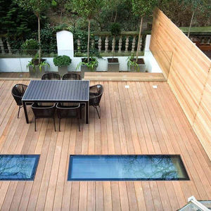 Tragaluz Automático con Marco de Aluminio y Cristal Laminado Templado para Techo, Ventana Caminable para Iluminación de Patios y Sótanos de Villas - Product Image 5