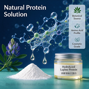 Poudre <span class=keywords><strong>de</strong></span> protéines <span class=keywords><strong>de</strong></span> <span class=keywords><strong>lupin</strong></span> hydrolysée en vrac, matière première cosmétique pour la fabrication <span class=keywords><strong>de</strong></span> sérums et crèmes hydratants et raffermissants - Product Image 1