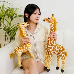 Tuyệt Vời Bán Buôn Thiết Kế Mới Động Vật Đồ Chơi Siêu Mềm Sang Trọng Fluffy Con Hươu Cao Cổ Đồ Chơi Sang Trọng - Product Image 4