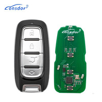 Clé intelligente universelle Lonsdor LK50-02 série NXP, 4 boutons, fréquence réglable, télécommande universelle pour K518 FCV K518 PRO KW100