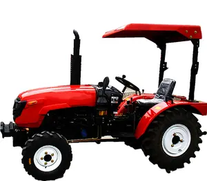 404A Haute Qualité 40 Hp 50 Hp 55 Hp 4 W D Tracteurs Agricoles Et Tracteur Chargeur Frontal Motoculteur Pour L'agriculture Fabriqué En Chine
