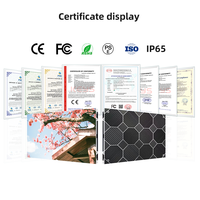 Écran LED à pas fin, étanche IP65, fixe en intérieur, avec accès frontal, pour centre de commandement et centre commercial