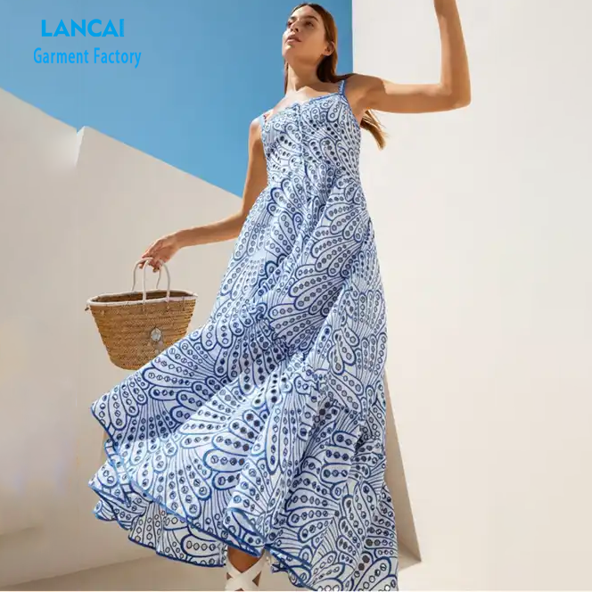 Shop Elegant Cotton Dresses with Custom Wholesale Options