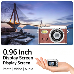 Mini Camera 1080P Video Recording Portable For Children Retro Design Silver <b>White</b> - Product Image 2