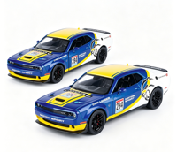 Modelo a Escala 1:24 del Auto Deportivo GT Racing 2018, Colección de Vehículos Fundidos a Presión