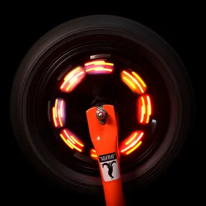Lieveheersbeestje Kind Balans Auto Achterlicht Scooter Spaken Smart Lichtgevoelige Shock Fiets Licht Wiel Decoratie Kikker Licht