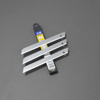 Lames de couteau utilitaire ZY-0460 ZHENGYE de qualité industrielle, 9 mm, épaisseur 0,4 mm, 60 degrés, en acier SK5 à haute teneur en carbone, couteau à découper durable