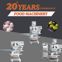 Machine de remplissage entièrement automatique et écologique, machine de moulage de gâteaux de lune Flow Core, machine à plateaux haute vitesse pour usage domestique.