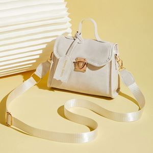 Women's Luxury Handbag Niche Design High-End DL254 New Summer Model Single Shoulder Crossbody Small <b>Square</b> Polyester Lock Chains - Product Image 2