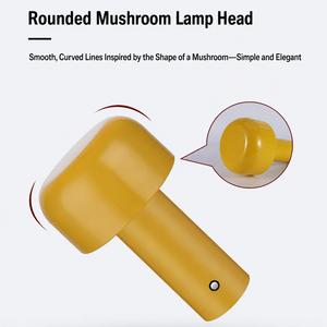 โคมไฟตั้งโต๊ะไร้สายรูปเห็ด TAIKOO LED สำหรับห้องนอน ชาร์จผ่าน USB ได้ - Product Image 2