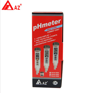 Hengxin AZ8686 Pen Type <b>Ph</b> <b>Meter</b> 0-14 Range Portable <b>Ph</b> Tester With Atc For Water Testing - Product Image 2