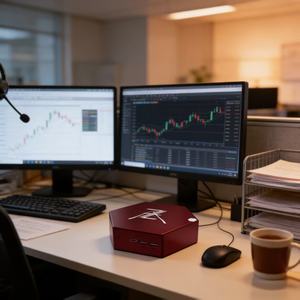 Mini <span class=keywords><strong>PC</strong></span> Anbi DDR5 1TB Type-C per Collaborazione Multi-Schermo, Windows 11 per Finanza e Servizio Clienti, Workstation - Product Image 3